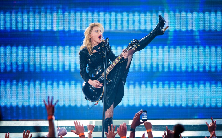 MADONNA RETOMA SU GIRA TRAS EL PARÓN POR PROBLEMAS DE SALUD